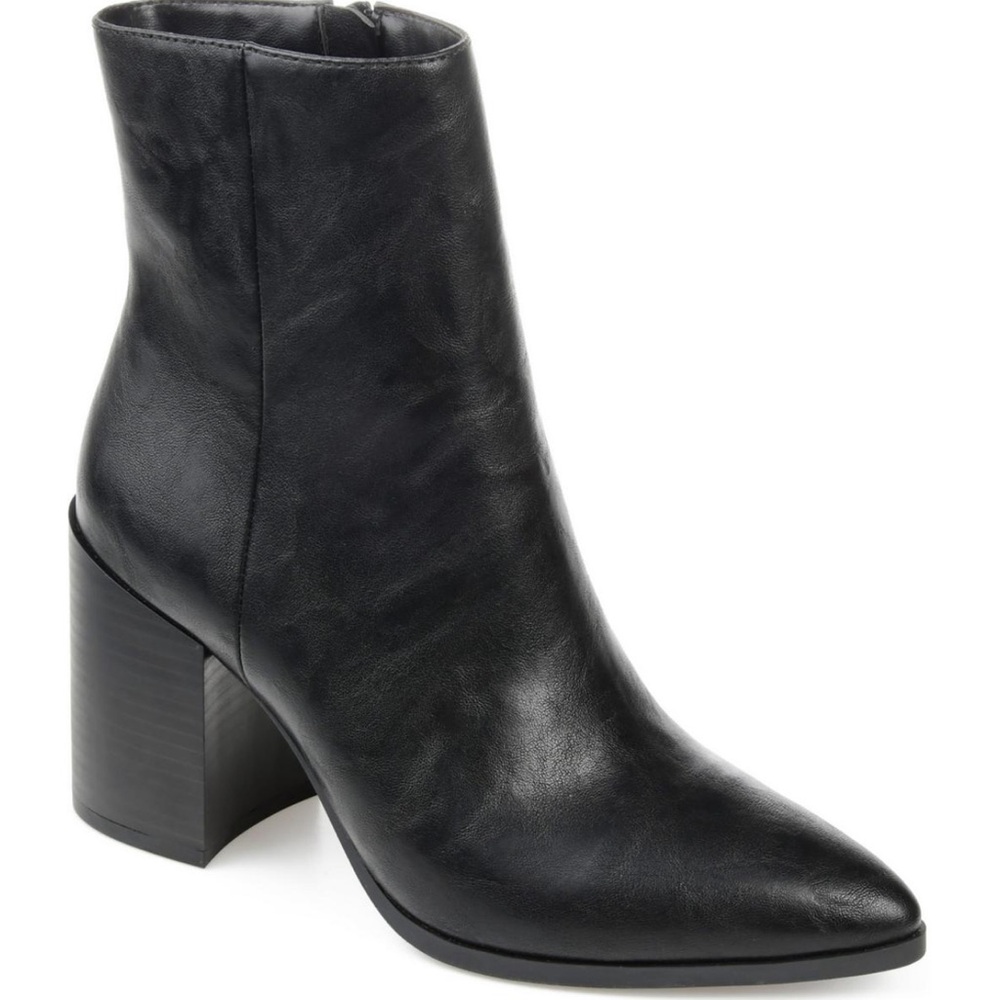 WOMEN'S JOURNEE COLLECTION KATHIE BLOCK HEEL BOOTIES